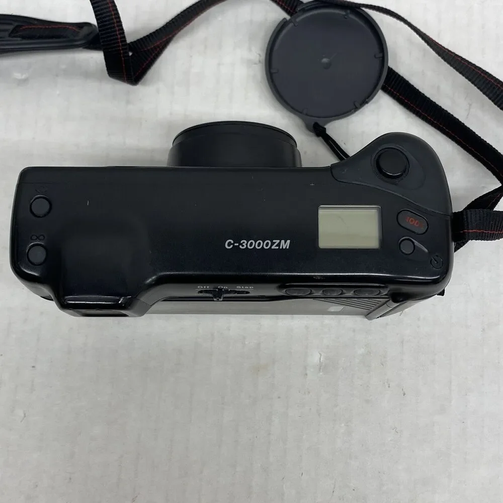 Panasonic C-3000ZM Zoom 28 Camera 35 mm Compact Camera Vintage - Not Tested